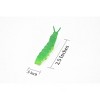 Collectible Wildlife Gifts | Tomato Worm, Green, Hornworm, Larva, Plastic Toy Insect Kids Gift, Realistic Figure, Model,    2 1/2"   - F1056 B190 - 3 of 4