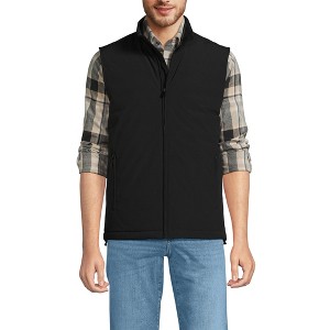 Lands' End Men's Non-Quilted Insulated Commuter Vest - 1 of 4