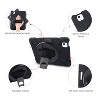 MyBat iPad Case with 360° Rotating Kickstand for Apple iPad Air 11 (2024) (2025) , Hand Strap & Pen Holder - 3 of 4