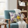 Bird Lover’s 18" Yellow Bird Climaweave Accent Pillow by Manual Woodworkers and Weavers - 3 of 3