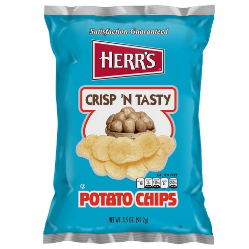Herr's Crisp 'n Tasty Potato Chips - 3.5oz : Target