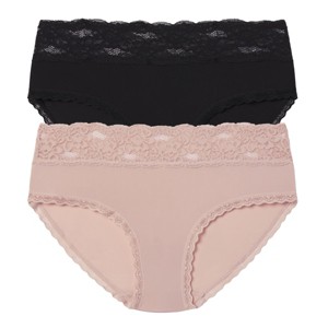 Skarlett Blue Women's Goddess Lace Trim Hipster 2-Pack 374241P2 - 1 of 3
