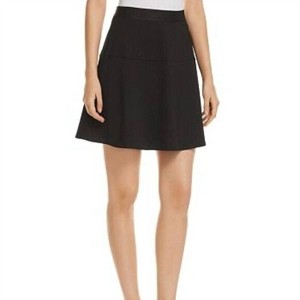 Women's Wo's Cornelia A Line Black Mini Skirt - Le Gali - 1 of 1
