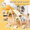 deli 7 in 1 Pikler Triangle Set, Large Size Toddler Climbing Triangle Set, Wooden, Foldable Montessori Climbing Set - 3 of 4