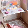 Bestier Gaming Desk 42" Small Computer Desk for Home Office with LED Lights & Monitor Stand - 2 of 4
