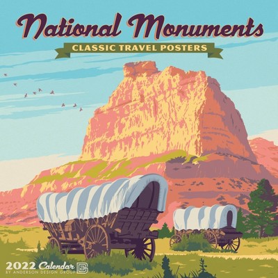 2022 Wall Calendar National Monuments - Willow Creek Press