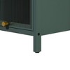 NicBex 3/4-Tier Glass Door Bathroom Cabinet with 4/5-tier Storage,Modern Bathroom Floor Cabinet,Freestanding Storage Cabinet for Bath/Living - 4 of 4