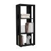 VYNXARIA Office Library with 3 Shelves - Modern & Compact Storage Solution - 3 of 4