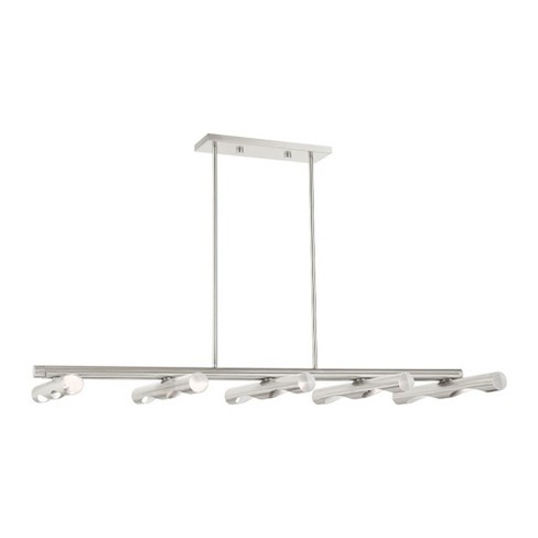 Livex Lighting Acra 10 - Light Chandelier in  Brushed Nickel - image 1 of 1