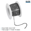Unique Bargains Bags Clothing Decoration Crystal Rhinestone Sew on Close Claw Chain Trim - 2 of 4