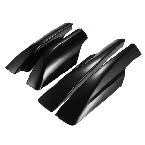 Upper Roof Rack Rails End Cap Protection Cover Shell for Toyota RAV4 2006-2012 Plastic 4 Pcs Black - 1 of 4