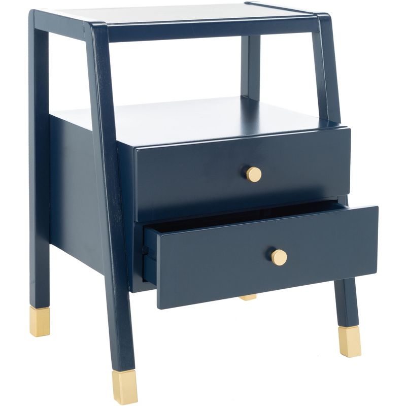 Cove 2 Drawer 1 Shelf Accent Table  - Safavieh, 5 of 10