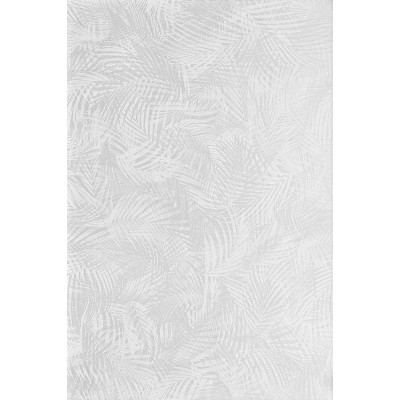 Clear Floral Etched Glass Privacy Window Film, 24" x 36"