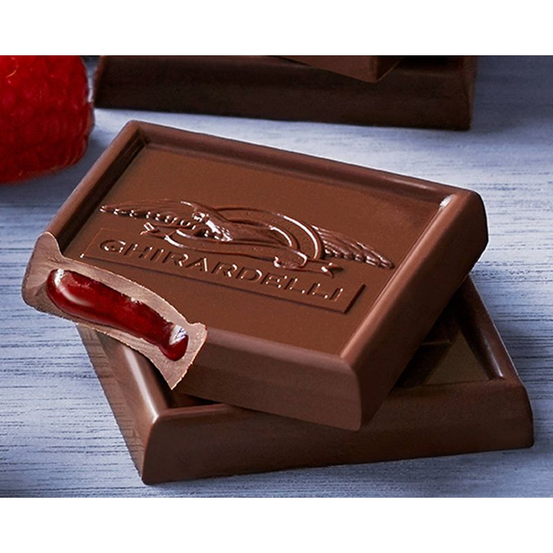 Ghirardelli Dark Chocolate &#38; Raspberry Filling Candy Squares - 6.38oz, 5 of 11