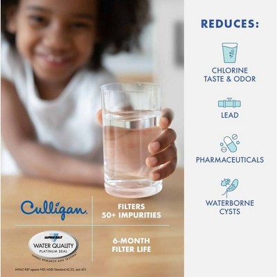Culligan CUW4 White Refrigerator Water Filter Replacement