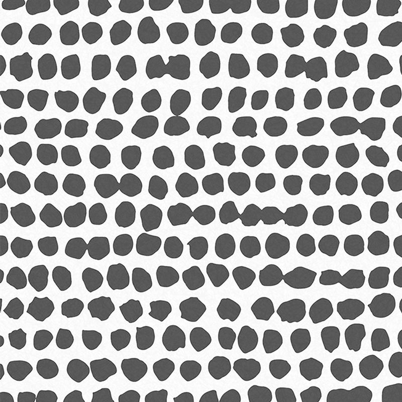 Dots Black and White Abstract Paste the Wall Wallpaper, 4 of 5