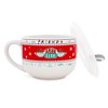 Silver Buffalo Friends Central Perk Holiday Sweater Soup Mug With Vented Lid | Holds 24 Ounces - 2 of 4