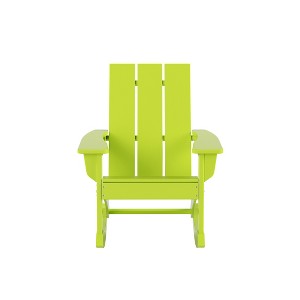 WestinTrends  Modern Adirondack Outdoor Rocking Chair - 1 of 4