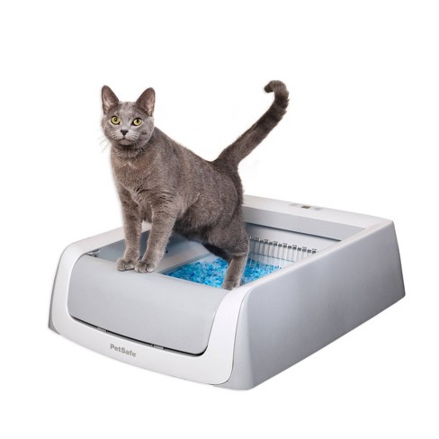 Petsafe Scoopfree Complete Plus Self-cleaning Cat Litter Box with  Disposable Crystal Litter Tray : Target