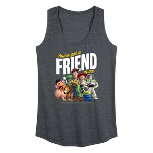 Women's - Disney - You've Got A Friend In Me Graphic Racerback Tank - 1 of 4