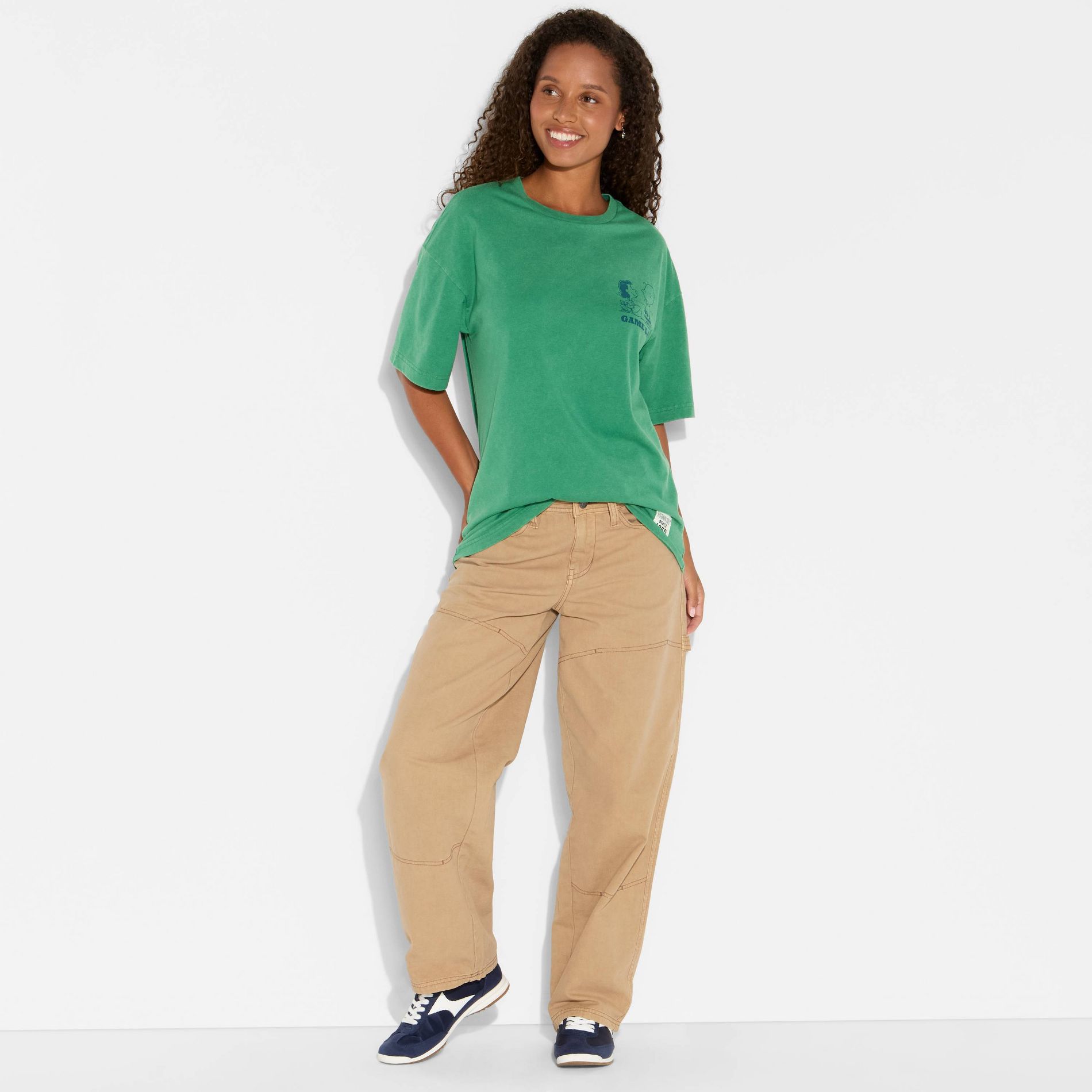 Women's Augh Graphic T-Shirt - Green