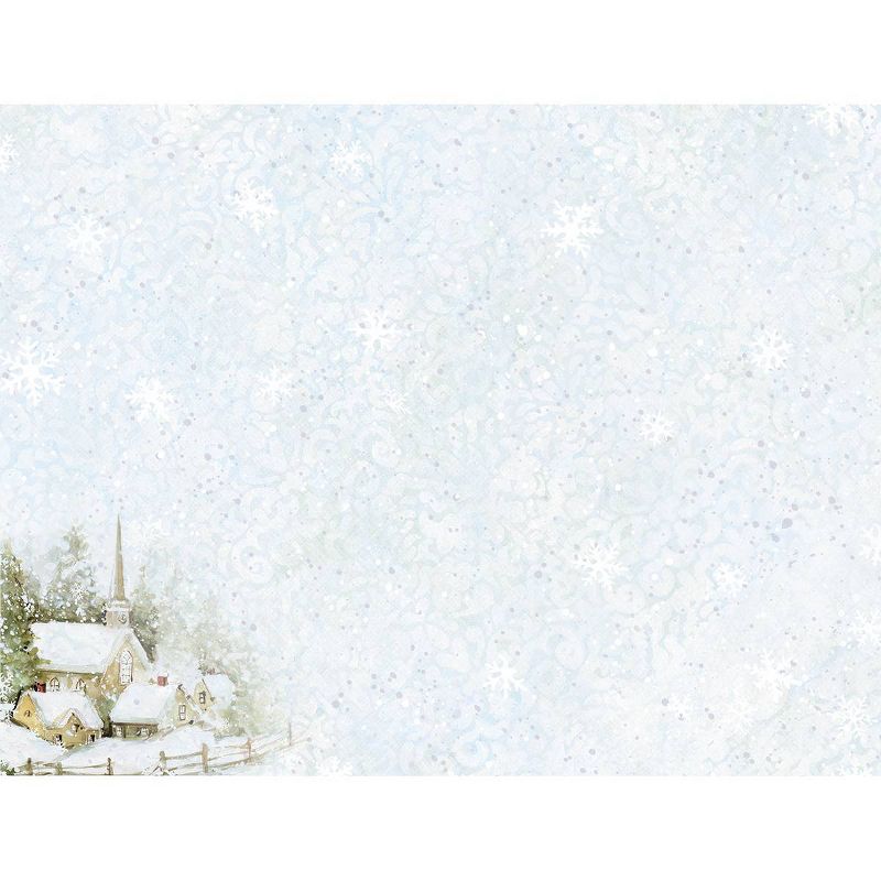 18ct Lang Assorted Snowy Scene Boxed Holiday Greeting Cards, 5 of 6