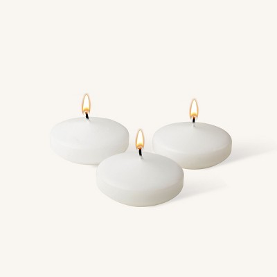 Hyoola Floating Candles - White - Large - 12 Pack : Target