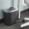 Coastwide Indoor Trash Can W/out Lid Gray Soft Plastic 7 Gal Cw56431 :  Target