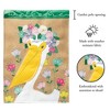 Magnolia Garden Welcome Pelican with Floral Crown 13 x 18 Inch Polyester Garden Flag - 2 of 2