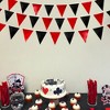 Empire DigiLabs Metallic Fabric Triangle Party Banner Flags - 2 of 3