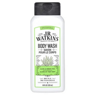 J.R. Watkins Unisex Moisturizing Skin-Nourishing Plant-Based Body Wash