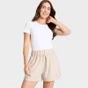 Women's Active Light High-Rise Wide Leg Shorts 3.5" - All In Motion™ - 3 of 4