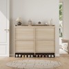 Coolmee Shoe Cabinet with Flip Drawers, Shoe Organizer with Adjustable Shelf, Hidden Shoe Storage for Entryway, Hallway, Living Room - 3 of 4