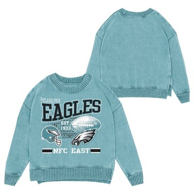 NFL Philadelphia Eagles Women's Long Sleeve Fashion Fleece Sweatshirt