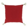 Saro Lifestyle Poly-Filled Throw Pillow With Plaid Christmas Tree Design - 2 of 3