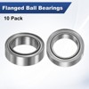 Unique Bargains Durable Chrome Steel Flanged Ball Bearing 10 8mm x 12mm x 3.5mm - 4 of 4