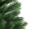 vidaXL Christmas Tree Artificial Xmas Tree with Needle-Shaped Branches Green - 25.6" Green - 4 of 4