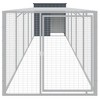 vidaXL Chicken Cage Anthracite Galvanized steel Large Durable - 3 of 4