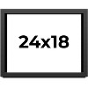 PosterPalooza | Shadow Box 1.5" Depth Black Picture Frame - UV Acrylic, Backing Board, Hanging Hardware - 2 of 4