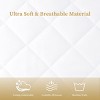 Aoibox Quilted Fitted King Mattress Pad Cover Waterproof Protector Deep Pocket Up to 21 Inch Breathable Soft Filling - 4 of 4