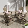 WestinTrends 4-Piece Outdoor Patio All-weather Adirondack Rocking Chair Set - 2 of 3