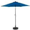 9FT Outdoor Sun Umbrellas, Market Patio Table Umbrella with Push Button Tilt and Crank, 6 Sturdy Ribs (Base Not Included) – Maison Boucle - 2 of 4