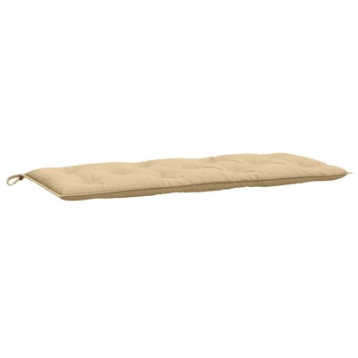 vidaXL Garden Bench Cushion Melange beige 100% polyester