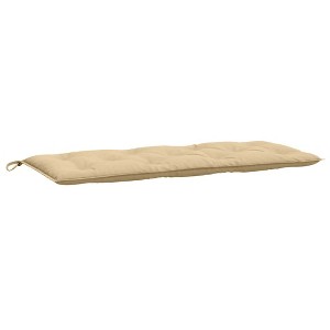 vidaXL Garden Bench Cushion Melange beige 100% polyester - 1 of 1