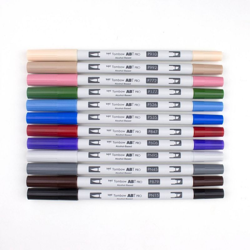 12ct ABT PRO Dual-Tip Alcohol Based Art Markers Fashion Palette - Tombow, 3 of 7