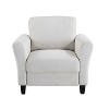 Lifestyle Solutions Willow Chair Woven Oyster - 2 of 4
