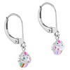 Girls' Cupcake & Toppings Dangle Lever Back Sterling Silver Earrings - In Season Jewelry - 2 of 4