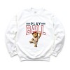 Simply Sage Market Play Ball Baseball Bear Sweatshirt - 2 of 4