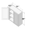 CASAINC W30"x D12"x H36" Kitchen Wall Cabinet - 4 of 4
