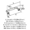 Amerock Coble Pull for Cabinets, Drawers, and Furniture - 3 of 4